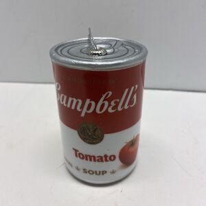 Campbells Tomato Soup Can Hanging Christmas Tree Ornament